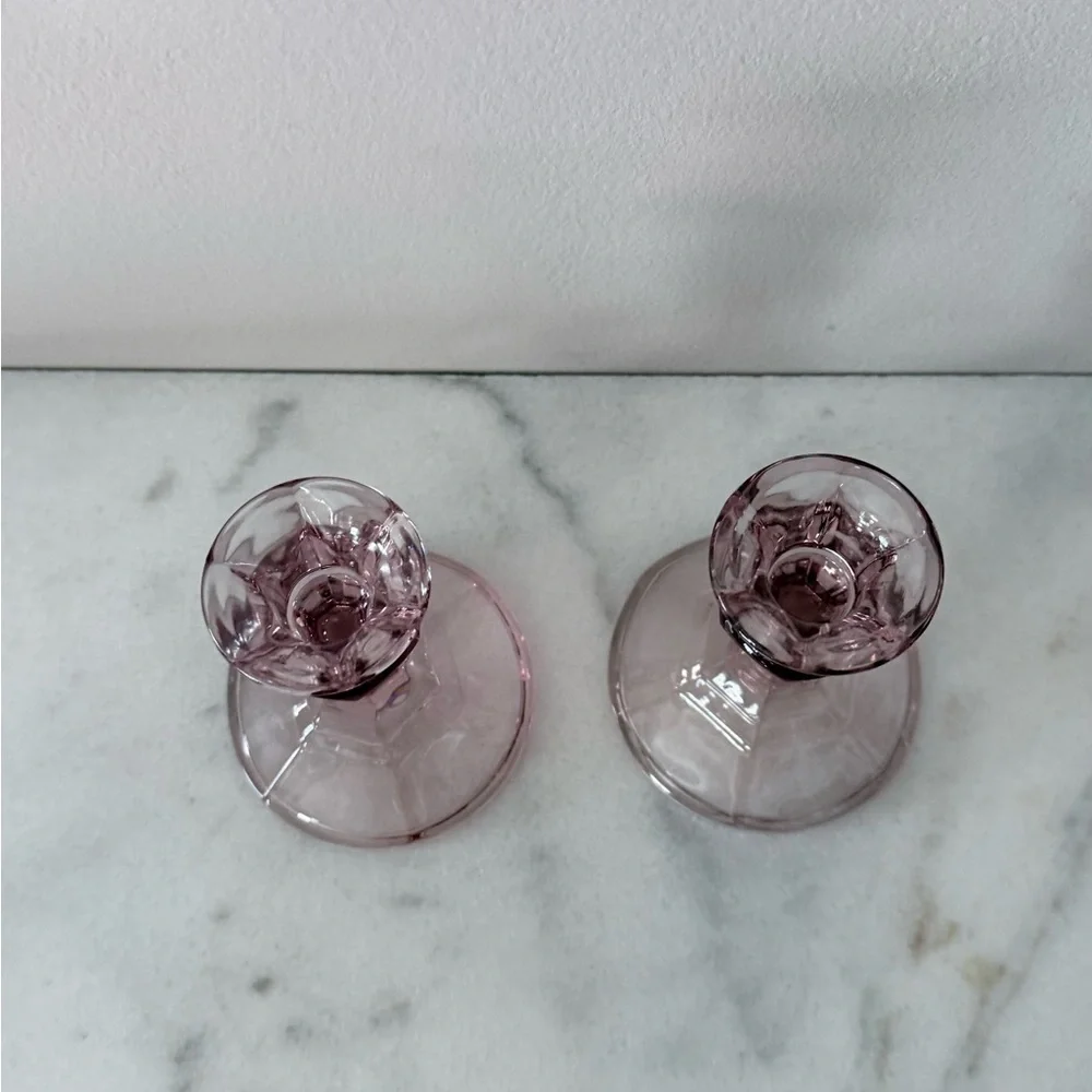 Libbey pair vintage